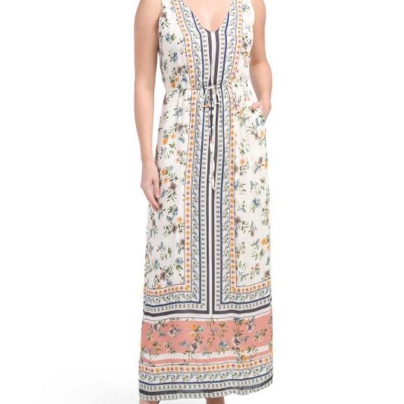 Lucky Brand Dresses & Skirts - *SALE* NWT Lucky Brand Maxi Print Dress Sz Med.